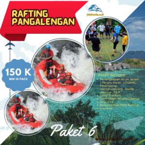 PAKET 6 RAFTING PANGALENGAN